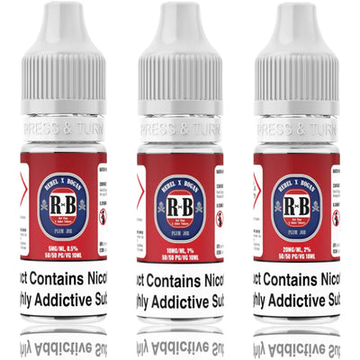 REBEL X BOGAN PLUM JOB 10ML SALTS