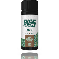 Big 5 Juice Co Emu Mint Chocolate Mousse Shortfill (100ml)