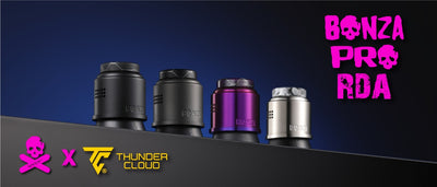 Bonza Pro RDA Vaping Bogan x Thunder Cloud