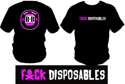 Fxck Disposables Rebel X Bogan T-shirt